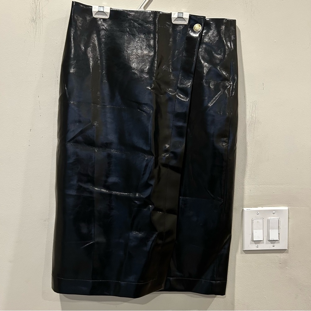 J. Crew Black Pencil Skirt